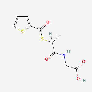 molecular formula C10H11NO4S2 B1681139 Stepronin CAS No. 72324-18-6
