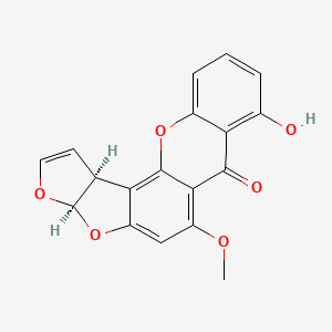 molecular formula C18H12O6 B1681140 Sterigmatocystine CAS No. 10048-13-2
