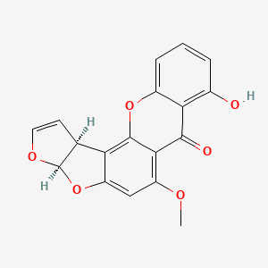 molecular formula C18H12O6 B1681140 Sterigmatocystin CAS No. 10048-13-2