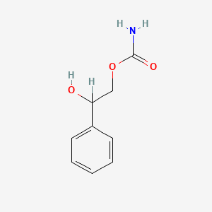 molecular formula C9H11NO3 B1681148 Styramate CAS No. 94-35-9