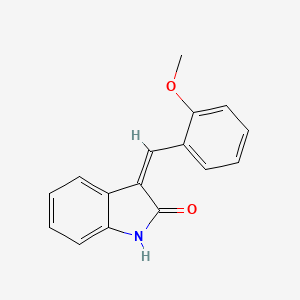 molecular formula C16H13NO2 B1681160 SU5214 