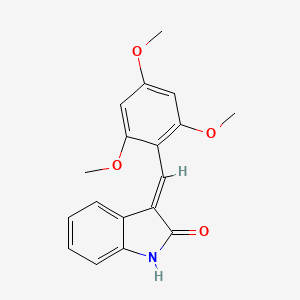 molecular formula C18H17NO4 B1681162 IC261 CAS No. 186611-52-9