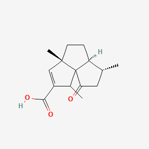 molecular formula C15H20O3 B1681167 Sodium suberogorgin CAS No. 110043-85-1