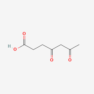 molecular formula C7H10O4 B1681170 琥珀酰乙酮 CAS No. 51568-18-4