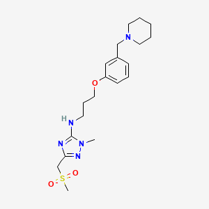 molecular formula C20H31N5O3S B1681176 Sufotidine CAS No. 80343-63-1