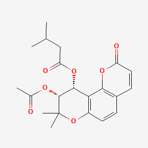 molecular formula C21H24O7 B1681180 Suksdorfin CAS No. 53023-17-9