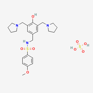 B1681182 Sulcardine sulfate CAS No. 343935-61-5