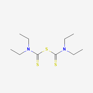 molecular formula C10H20N2S3 B1681190 Sulfiram CAS No. 95-05-6
