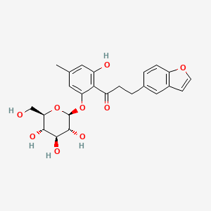 molecular formula C24H26O9 B1681200 T-1095A CAS No. 209746-56-5