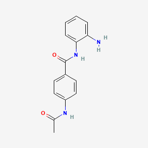 molecular formula C15H15N3O2 B1681204 Tacedinaline CAS No. 112522-64-2
