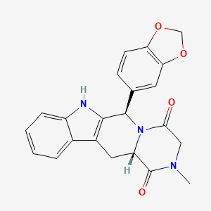 molecular formula C22H19N3O4 B1681205 Tadalafil, (6R,12aS)- CAS No. 171596-27-3
