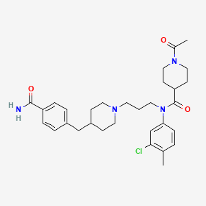molecular formula C31H41ClN4O3 B1681209 Tak-220 CAS No. 333994-00-6