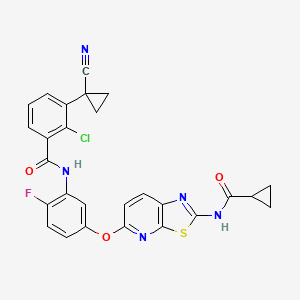 molecular formula C27H19ClFN5O3S B1681213 Takeda-6d 