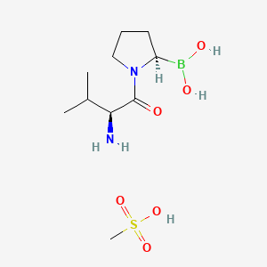 molecular formula C10H23BN2O6S B1681215 Talabostat mesylate CAS No. 150080-09-4