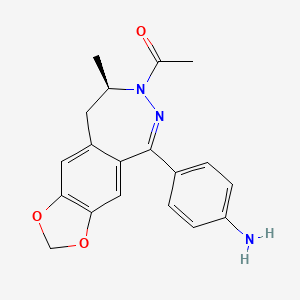 molecular formula C19H19N3O3 B1681217 Talampanel CAS No. 161832-65-1