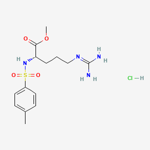 molecular formula C6H14O<br>C14H23ClN4O4S B1681229 Tos-Arg-OMe.HCl CAS No. 1784-03-8