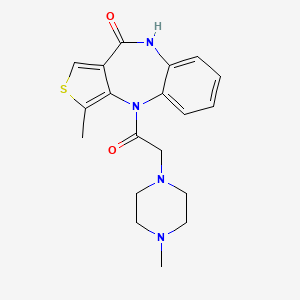 molecular formula C19H22N4O2S B1681252 Telenzepine CAS No. 80880-90-6