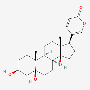 molecular formula C24H34O5 B1681253 Telocinobufagin CAS No. 472-26-4