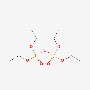 molecular formula C8H20O7P2<br>C8H20O7P2<br>(C2H5O)2-PO-O-PO-(OC2H5)2 B1681258 Tetraethylpyrophosphate CAS No. 107-49-3