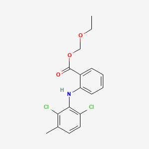 molecular formula C17H17Cl2NO3 B1681264 Terofenamate CAS No. 29098-15-5