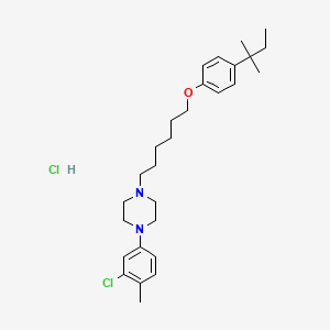 molecular formula C28H42Cl2N2O B1681265 Teroxalene hydrochloride CAS No. 3845-22-5