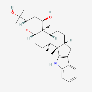 molecular formula C28H39NO3 B1681268 Terpendole E CAS No. 167427-23-8