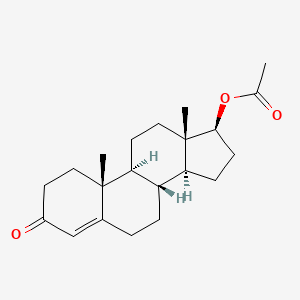 B1681273 Testosterone acetate CAS No. 1045-69-8