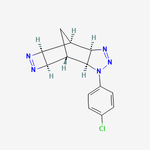 molecular formula C13H12ClN5 B1681278 Tetcyclacis CAS No. 77788-21-7