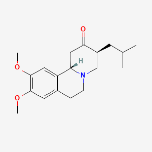 molecular formula C19H27NO3 B1681281 Tetrabenazine CAS No. 58-46-8
