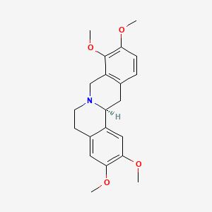 molecular formula C21H25NO4 B1681284 D-Tetrahydropalmatine CAS No. 10097-84-4