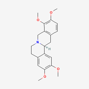 molecular formula C21H25NO4 B1681284 Rotundine CAS No. 10097-84-4