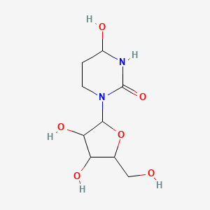 molecular formula C9H16N2O6 B1681287 四氢尿嘧啶 CAS No. 18771-50-1