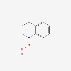 molecular formula C10H12O2 B1681289 Tetralin hydroperoxide CAS No. 771-29-9