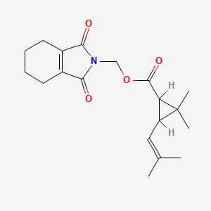 molecular formula C19H25NO4 B1681291 Tetramethrin CAS No. 7696-12-0