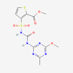molecular formula C12H13N5O6S2 B1681301 Thifensulfuron-methyl CAS No. 79277-27-3