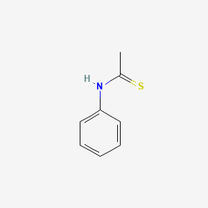 molecular formula C8H9NS B1681303 Thioacetanilide CAS No. 637-53-6