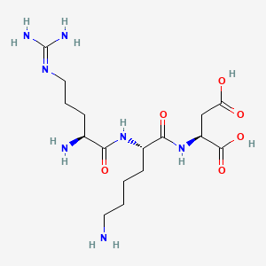 molecular formula C16H31N7O6 B1681310 Thymotrinan CAS No. 85465-82-3
