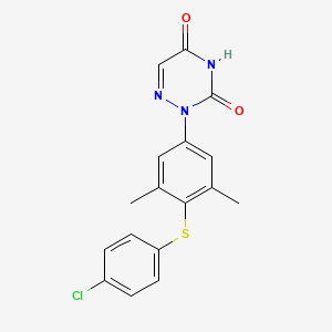 molecular formula C17H14ClN3O2S B1681312 Tiazuril CAS No. 35319-70-1