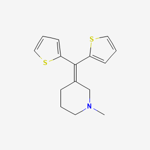 molecular formula C15H17NS2 B1681321 Tipepidine CAS No. 5169-78-8