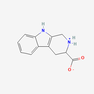 molecular formula C12H12N2O2 B1681323 Cyclomethyltryptophan CAS No. 42438-90-4
