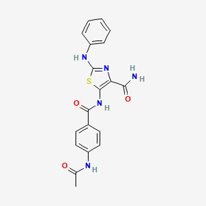 molecular formula C19H17N5O3S B1681324 Tnik-IN-1 
