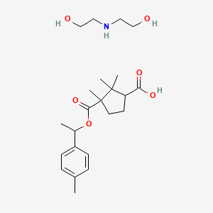 molecular formula C23H37NO6 B1681336 Tocamphyl CAS No. 5634-42-4