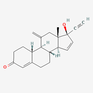 molecular formula C21H24O2 B1681345 Org 30659 CAS No. 110072-15-6