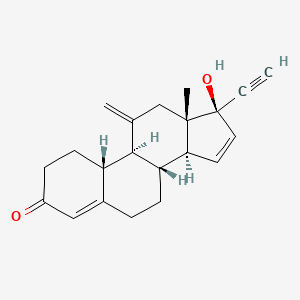 molecular formula C21H24O2 B1681345 Tosagestin CAS No. 110072-15-6