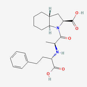 molecular formula C22H30N2O5 B1681354 曲坦拉普利 CAS No. 87679-71-8