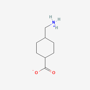 molecular formula C8H15NO2 B1681355 Intermediate of tranexamic Acid-13C2,15N CAS No. 1197-18-8