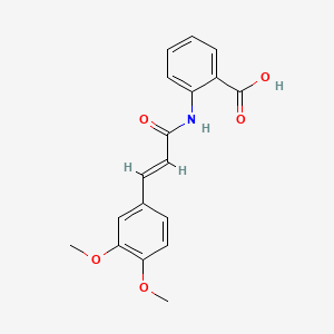 molecular formula C18H17NO5 B1681357 Tranilast CAS No. 70806-55-2