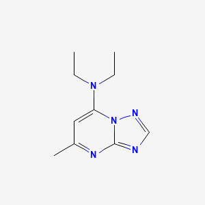 molecular formula C10H15N5 B1681361 Trapidil CAS No. 15421-84-8