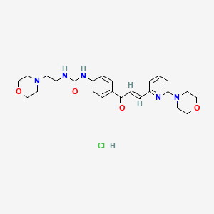 molecular formula C25H31N5O4 B1681365 TRC051384 HCl CAS No. 1333327-56-2