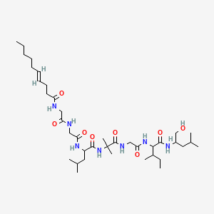 molecular formula C38H69N7O8 B1681379 Trichodecenin I CAS No. 141024-74-0